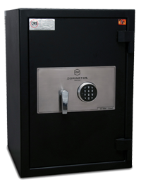 Additional storage capacity and locking points highlight the features in the DS-3 fire safe. 